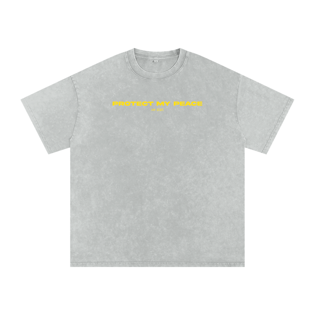Acid Wash Oversize "est 2025" T-Shirt