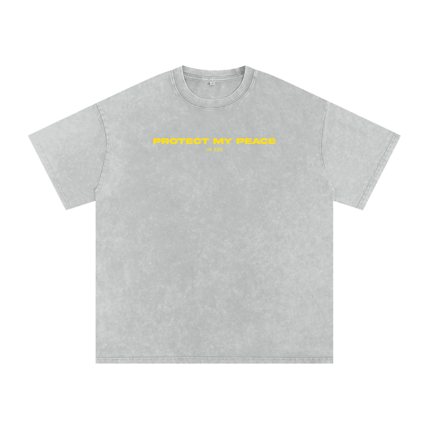 Acid Wash Oversize "est 2025" T-Shirt