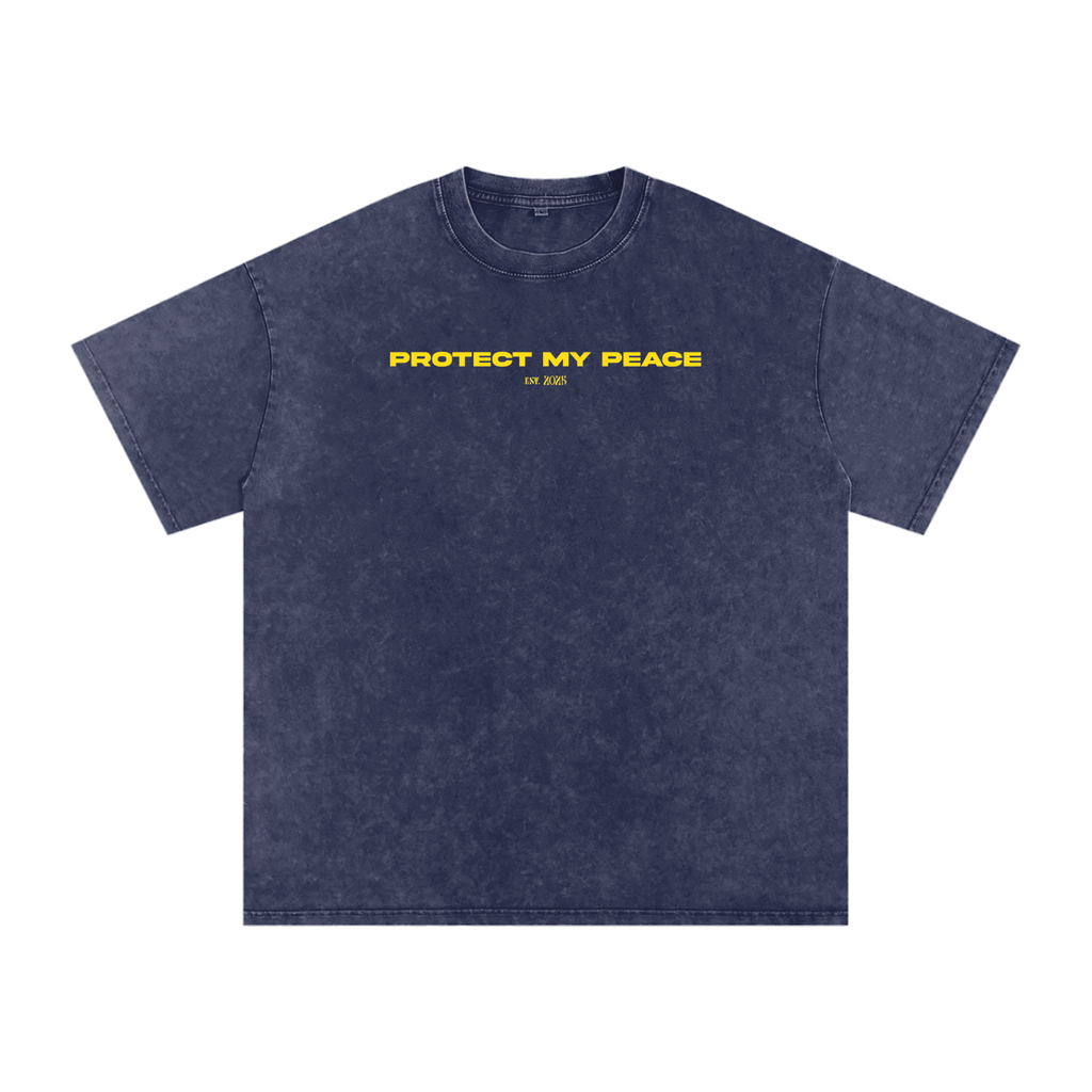 Acid Wash Oversize "est 2025" T-Shirt