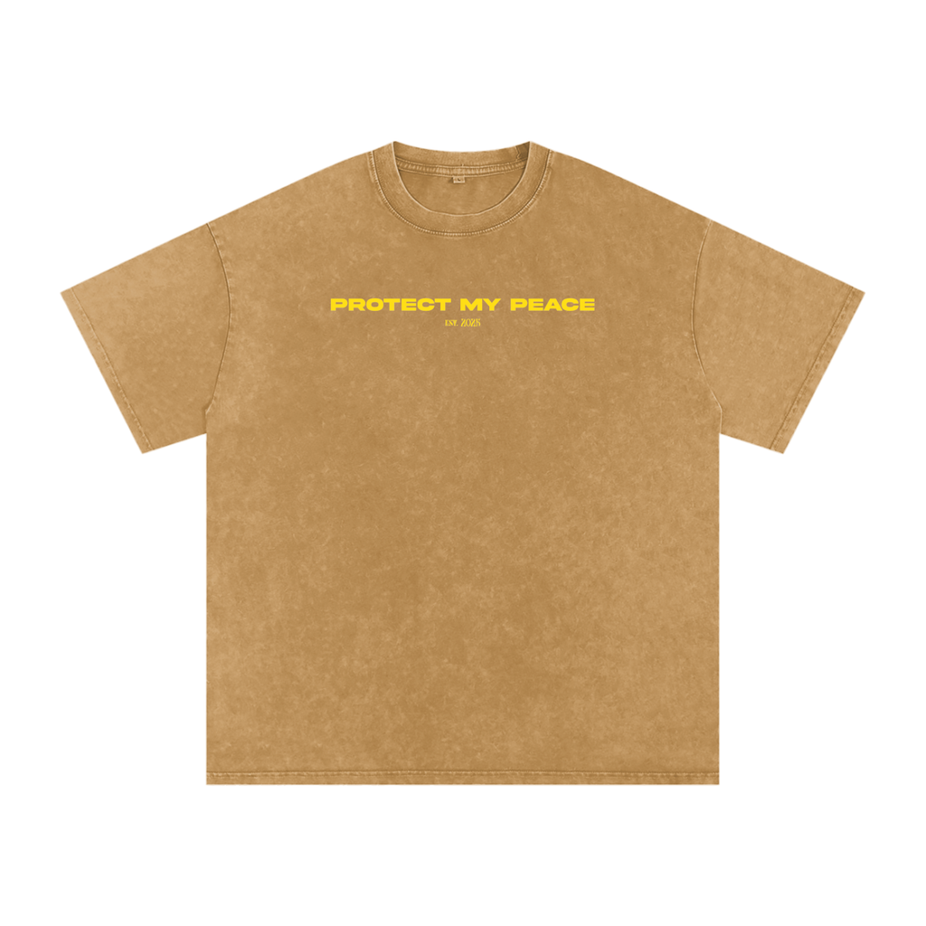 Acid Wash Oversize "est 2025" T-Shirt