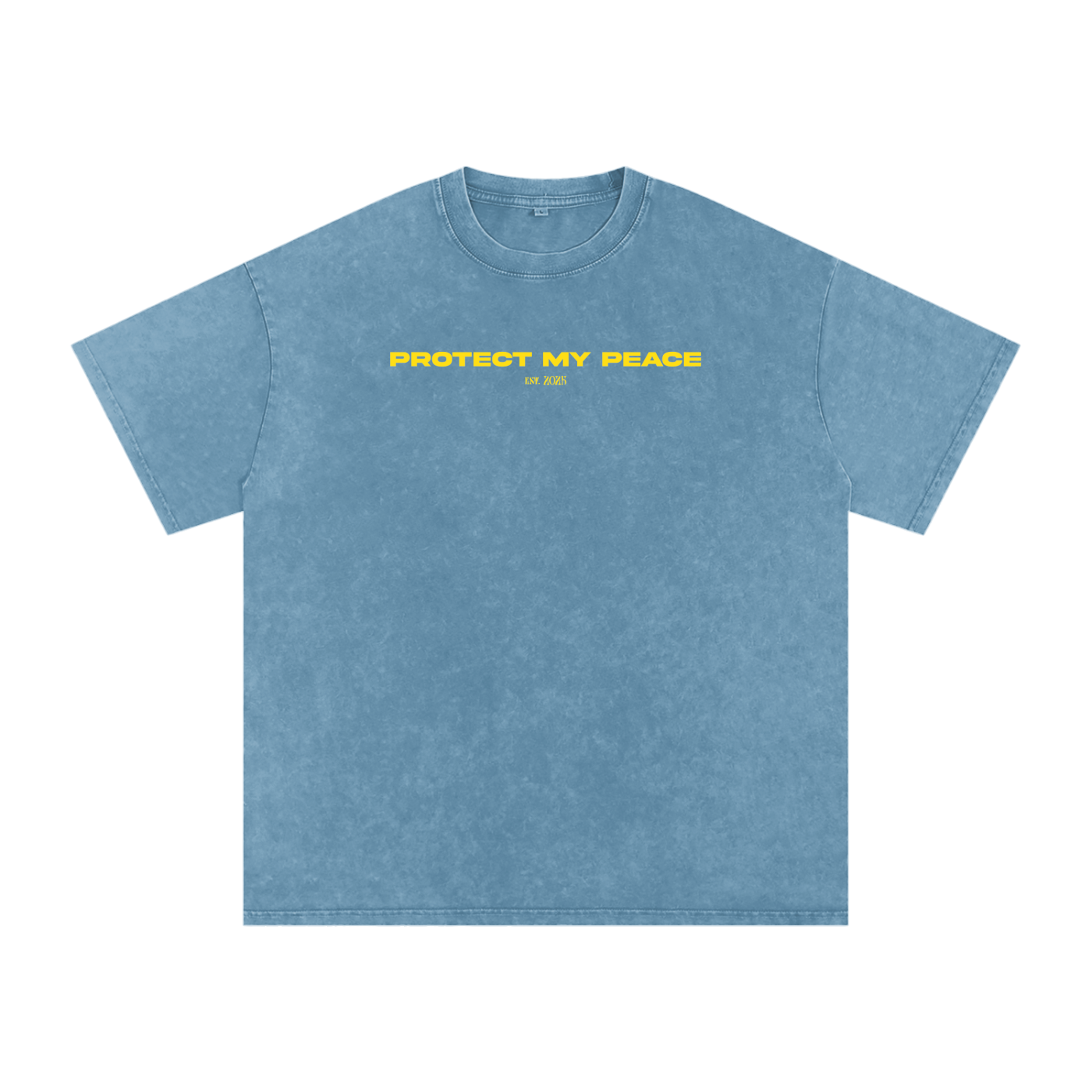 Acid Wash Oversize "est 2025" T-Shirt