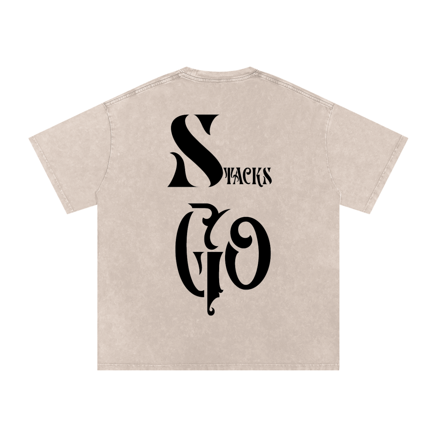 Acid Wash Oversize "Protect My Peace" T-Shirt