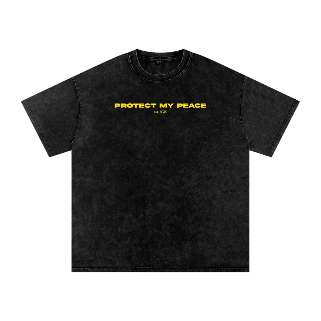 Acid Wash Oversize "est 2025" T-Shirt