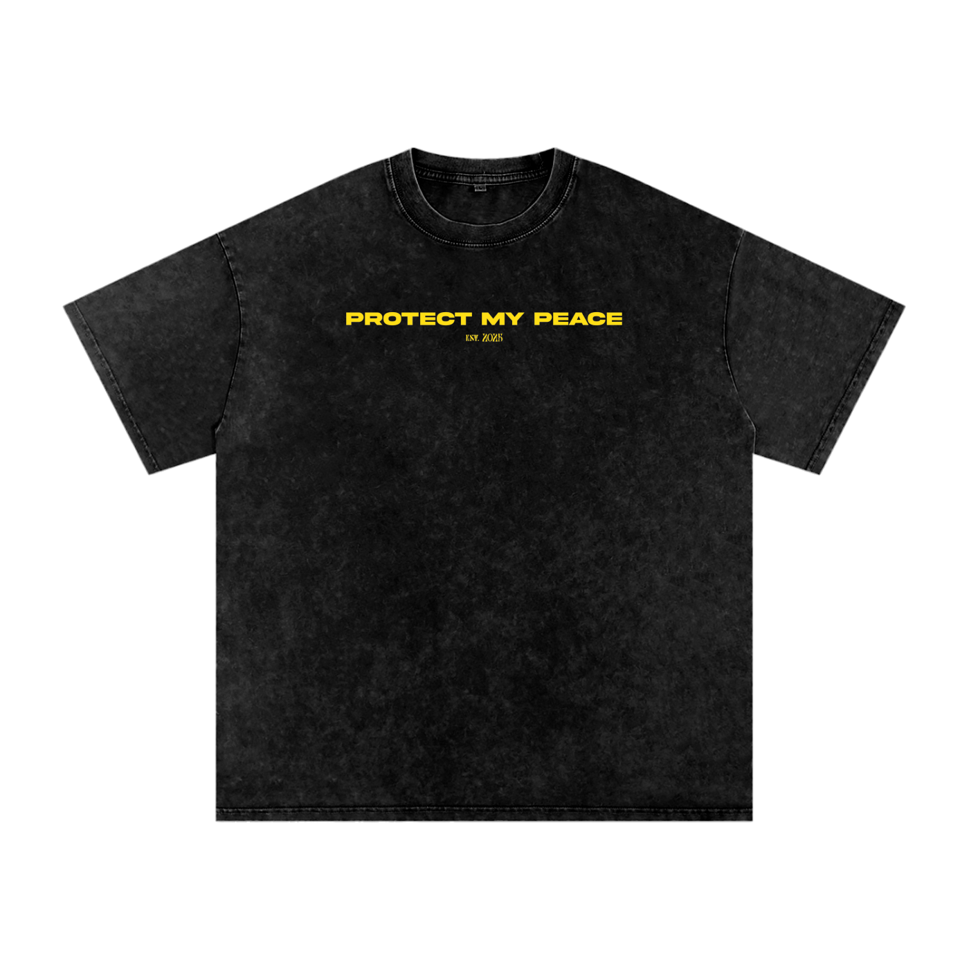 Acid Wash Oversize "est 2025" T-Shirt
