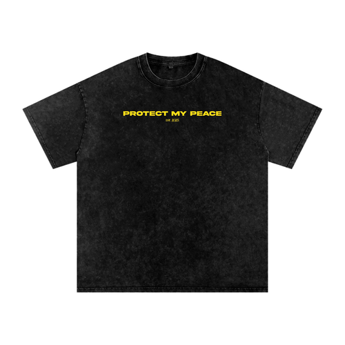 Acid Wash Oversize "est 2025" T-Shirt