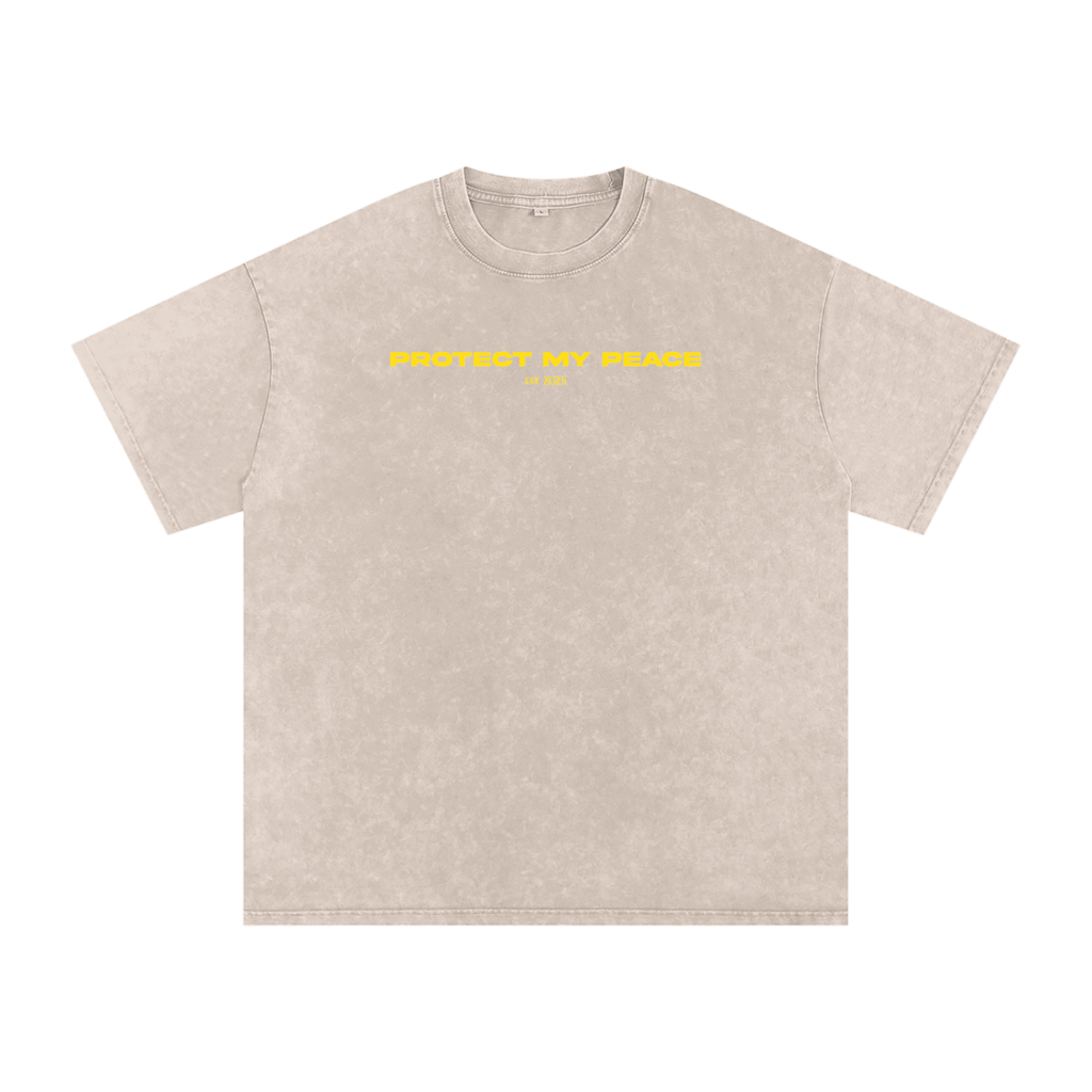 Acid Wash Oversize "est 2025" T-Shirt