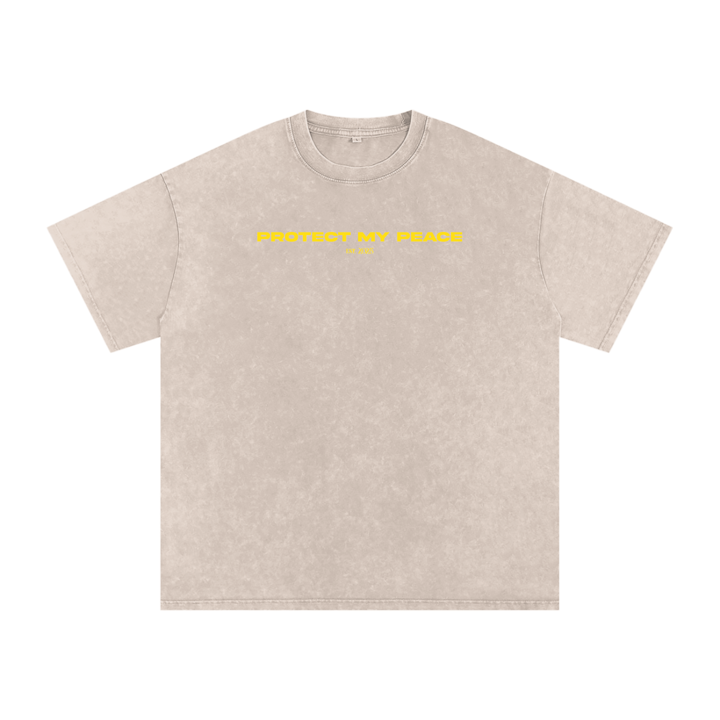 Acid Wash Oversize "est 2025" T-Shirt
