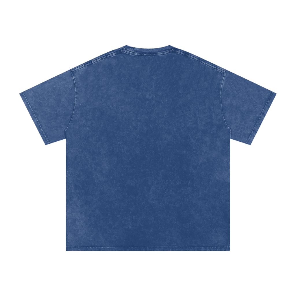 Acid Wash Oversize "Protect My Peace" FRONTSIDE ONLY T-Shirt