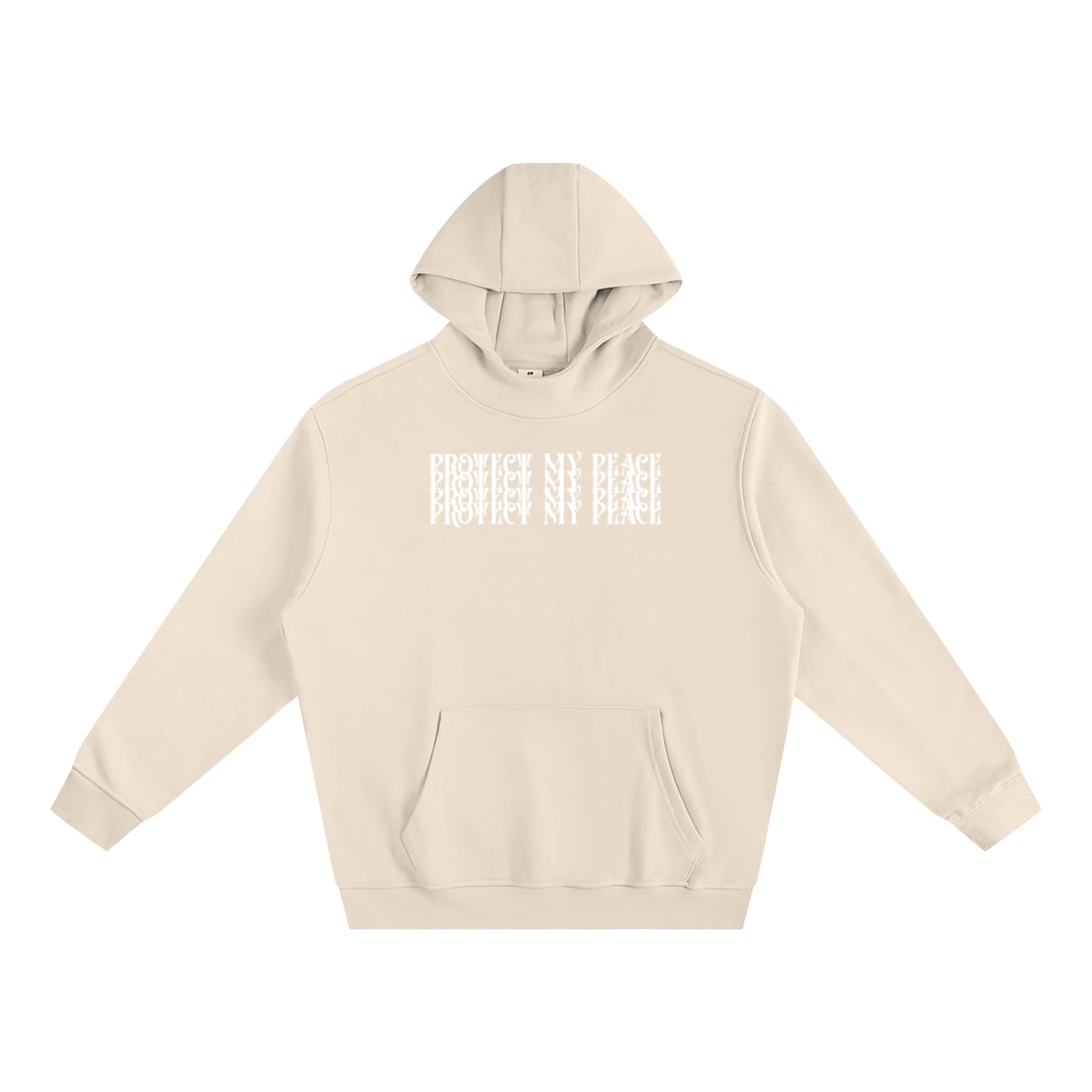 Fleeced High Neck Hoodie