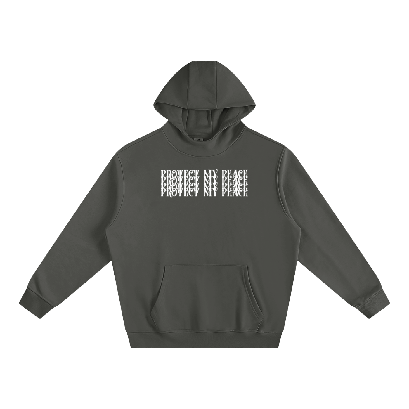 Fleeced High Neck Hoodie