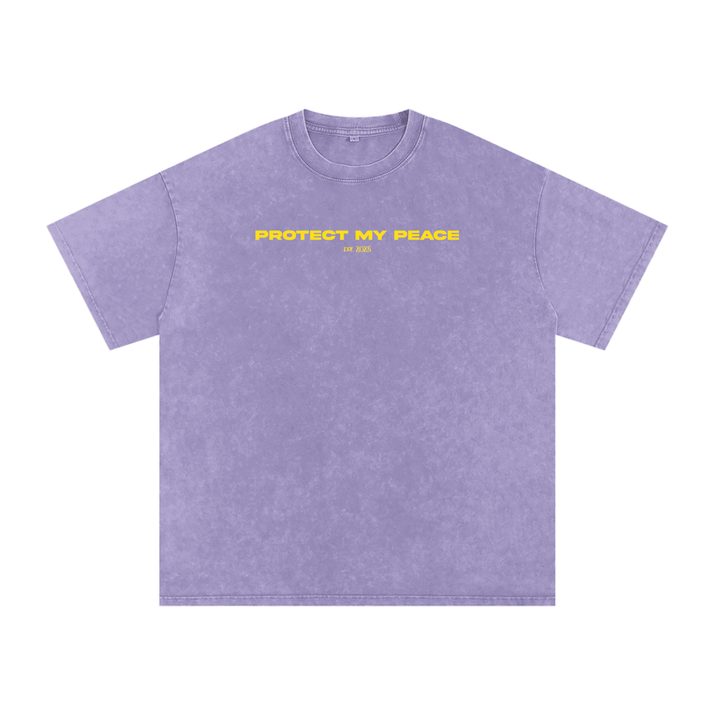 Acid Wash Oversize "est 2025" T-Shirt