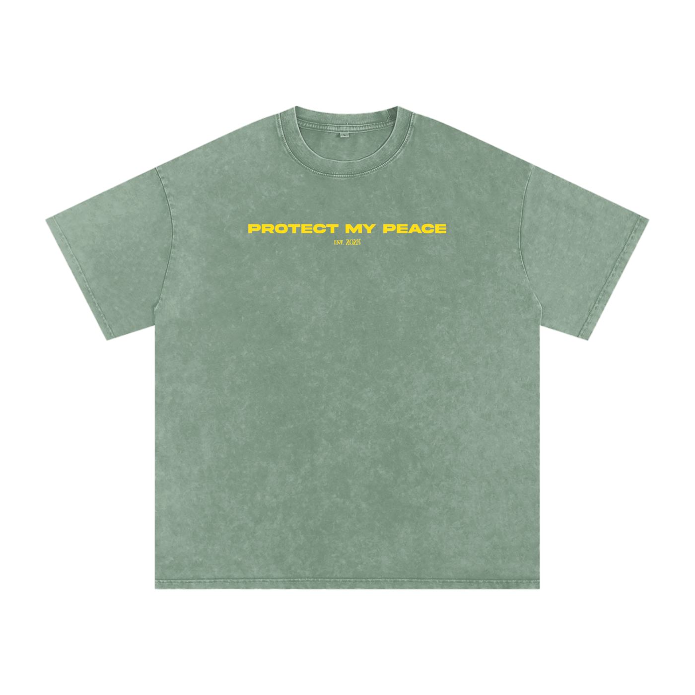 Acid Wash Oversize "est 2025" T-Shirt