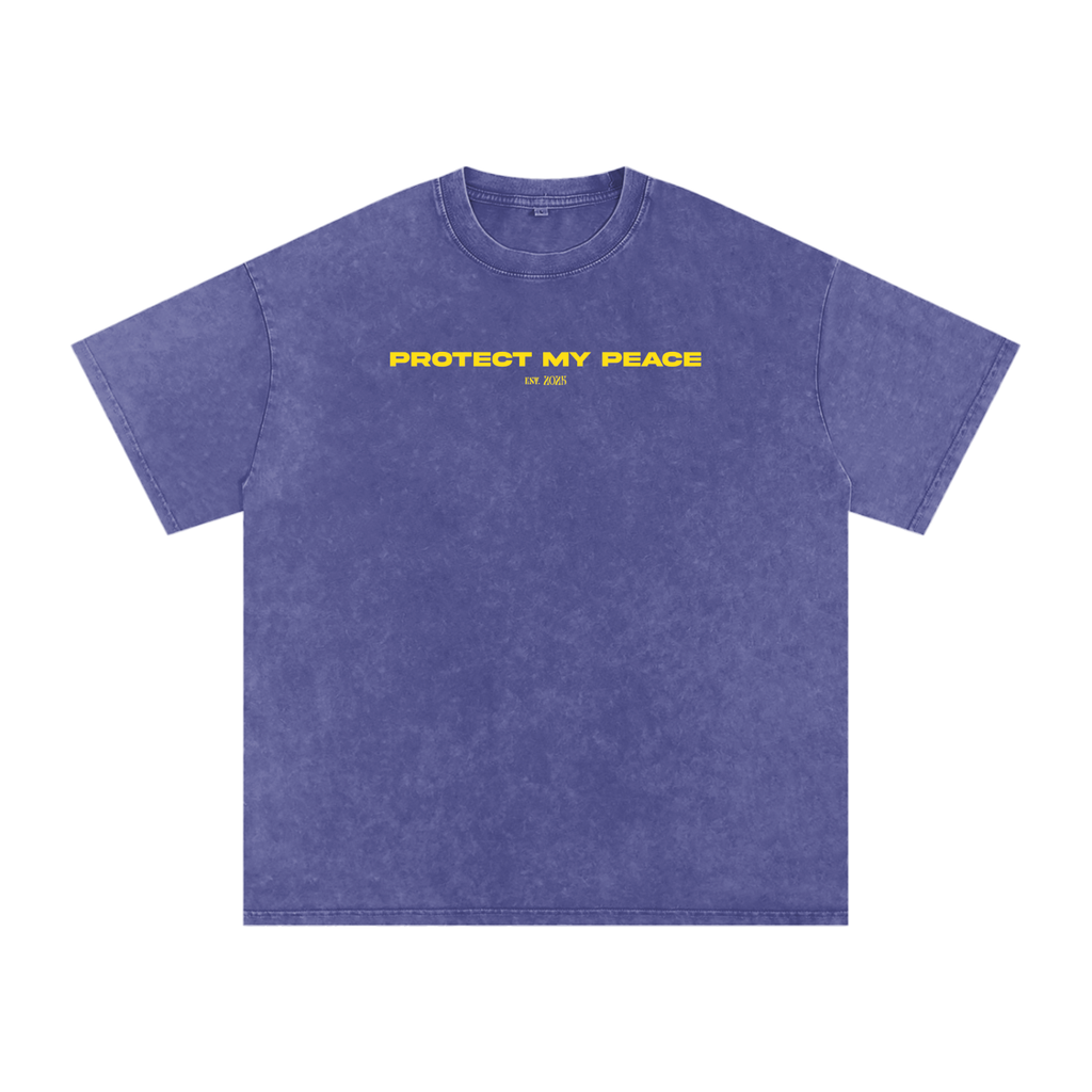 Acid Wash Oversize "est 2025" T-Shirt
