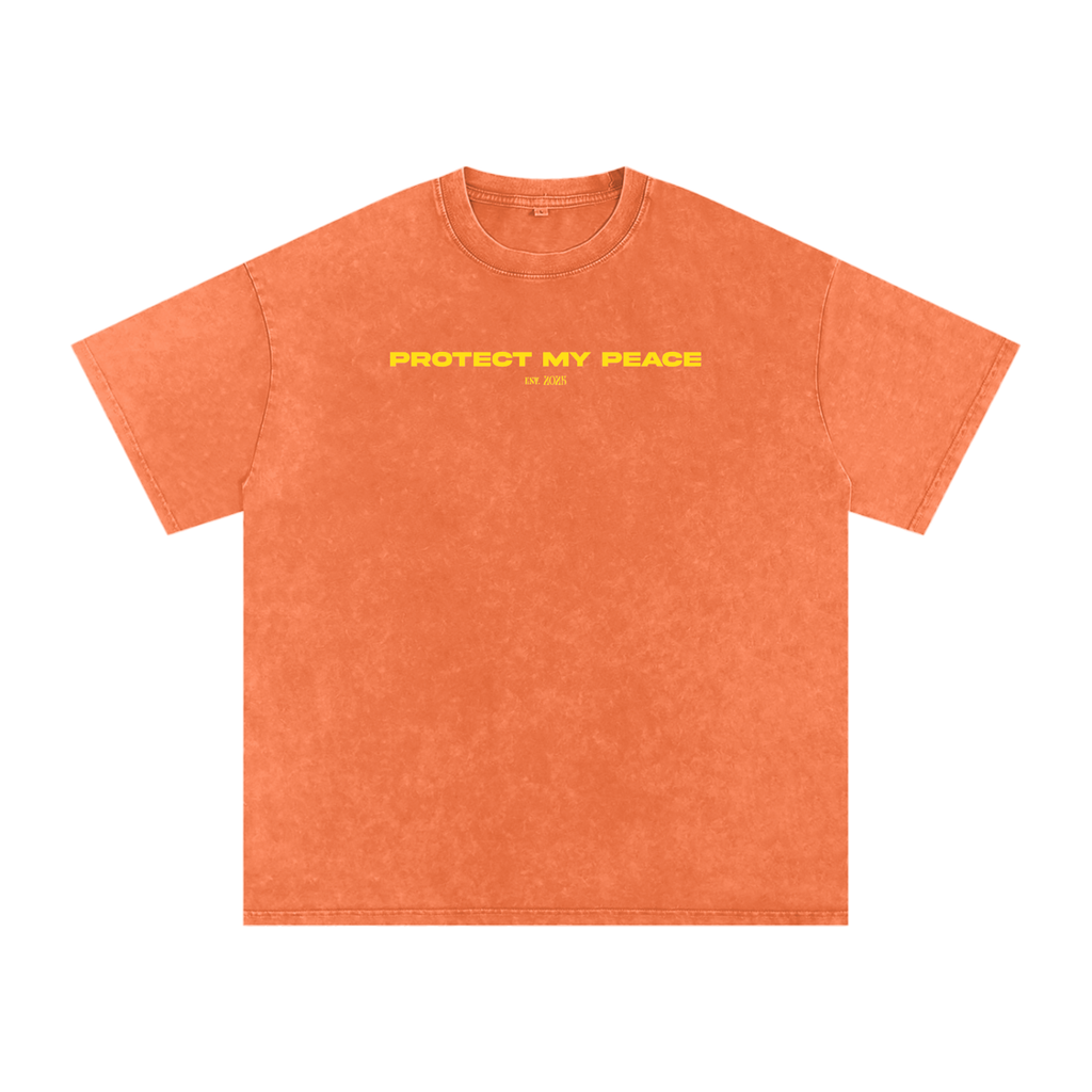 Acid Wash Oversize "est 2025" T-Shirt