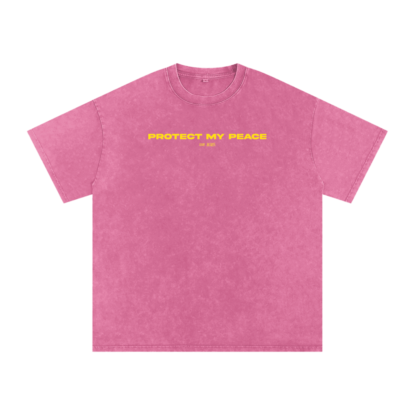Acid Wash Oversize "est 2025" T-Shirt