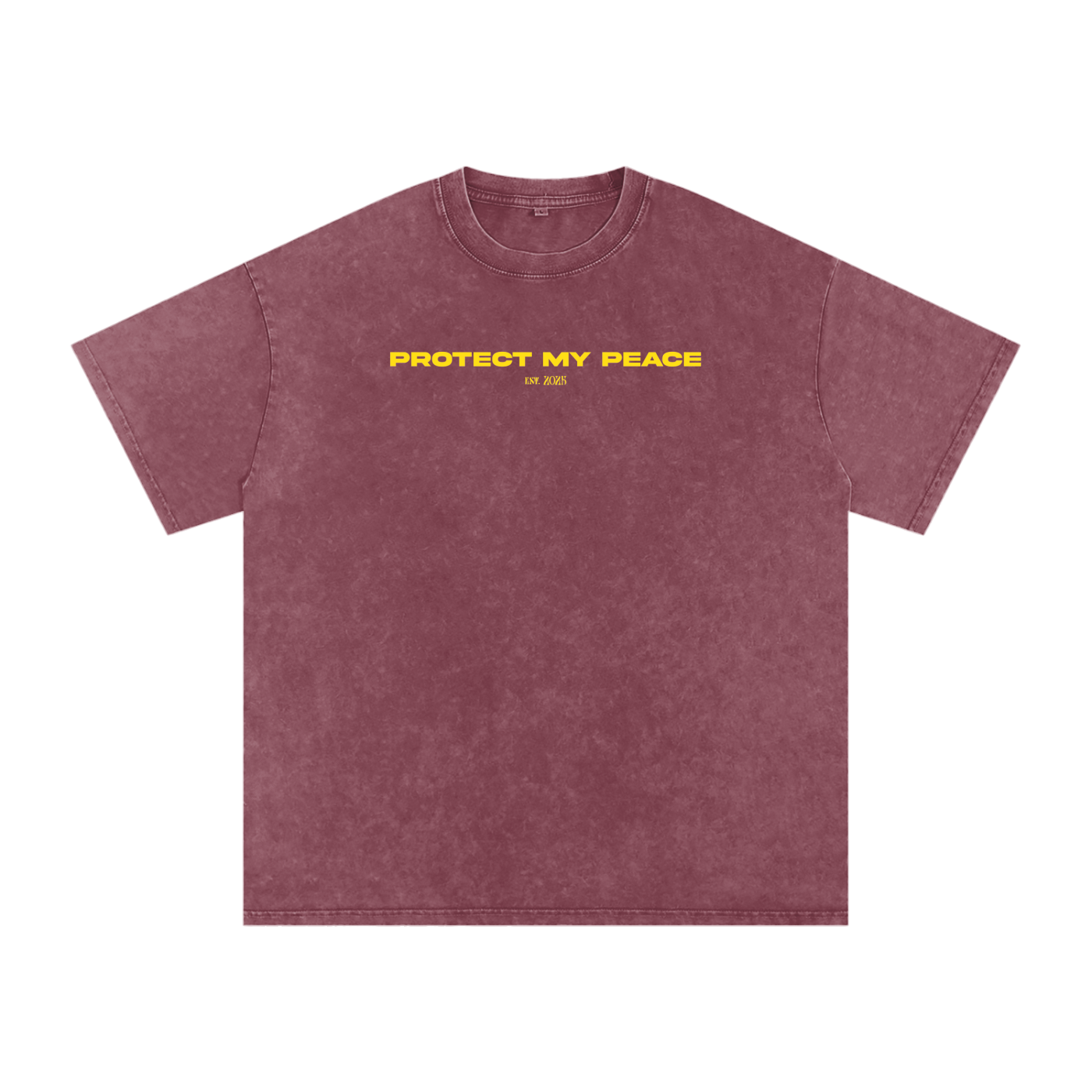 Acid Wash Oversize "est 2025" T-Shirt