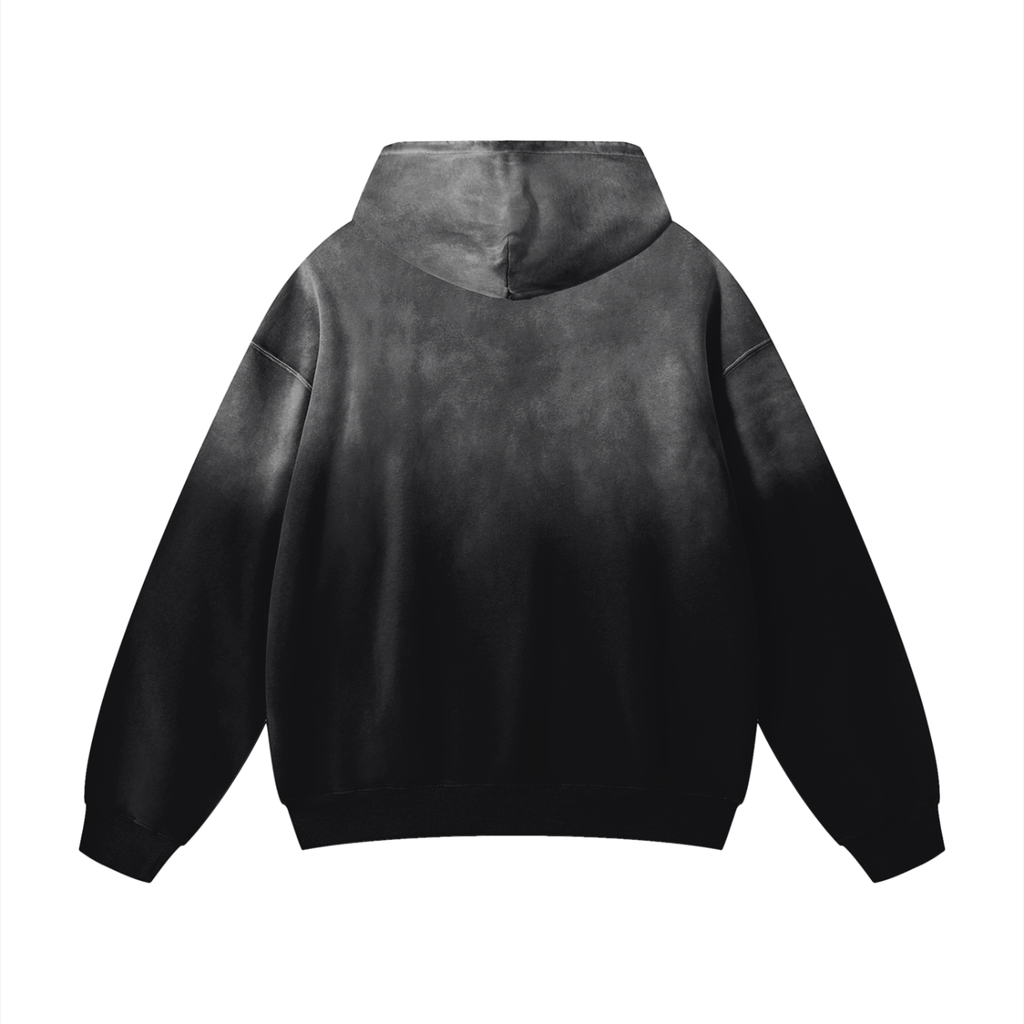 Heavyweight Sunfade Oversized "Protect My Peace" FRONT SIDE ONLY Hoodie