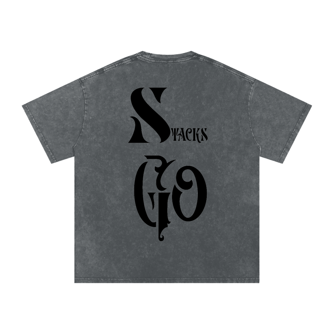 Acid Wash Oversize "Protect My Peace" T-Shirt
