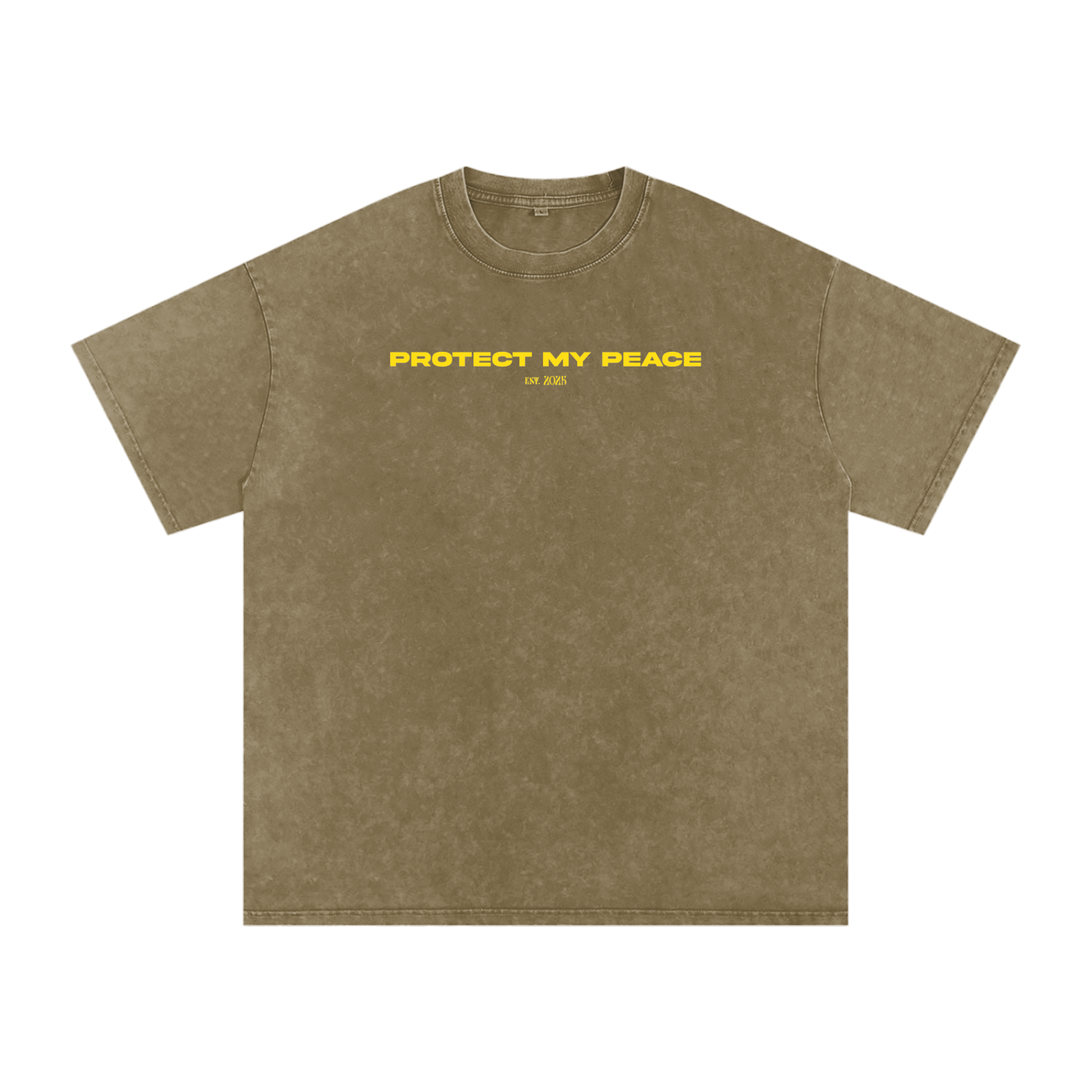 Acid Wash Oversize "est 2025" T-Shirt