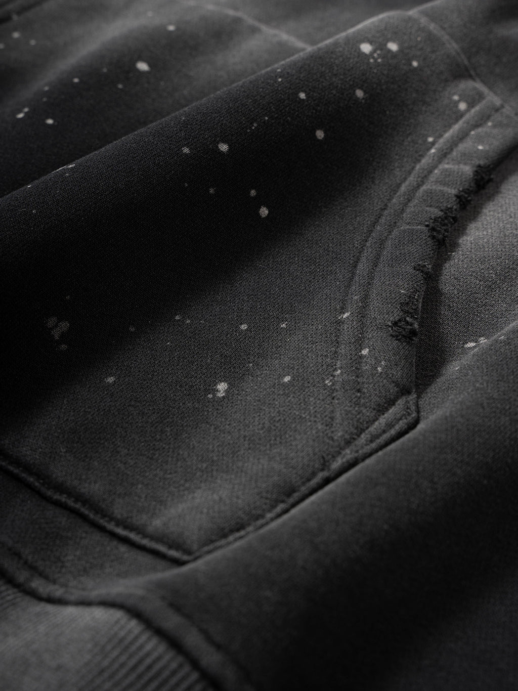 Vintage Wash Frayed Fleece "est 2025" Hoodie